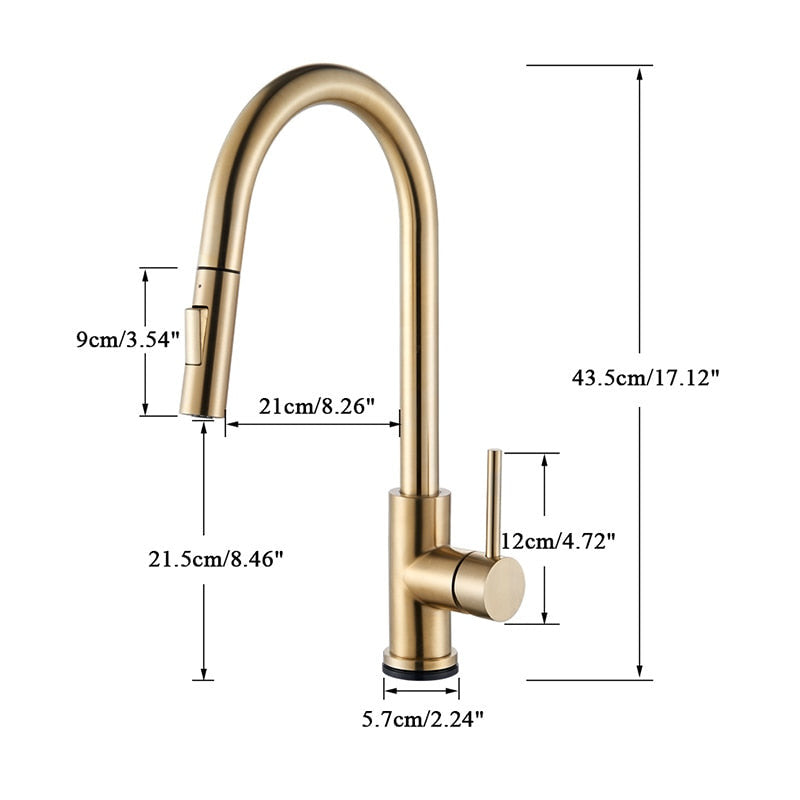 Klaus Smart Touch Kitchen Faucet